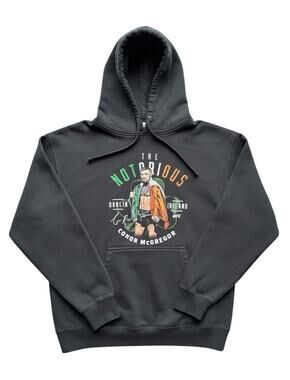 Independent Conor Mcgregor M Black Pullover Hoodie Size L Regular